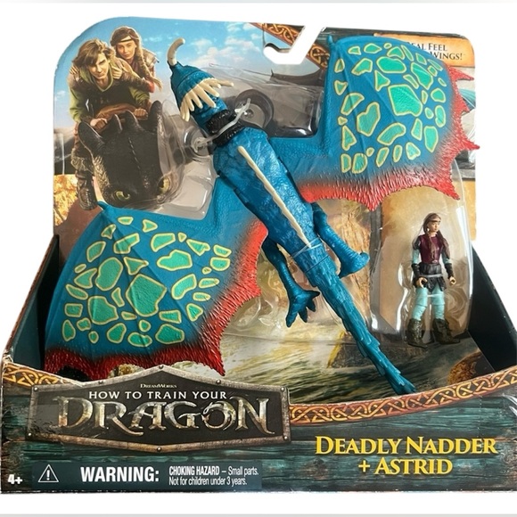 Other - Blue Dragon Toy with Rider